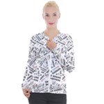 Embrace The Magic Inspirational Phrase Pattern Casual Zip Up Jacket