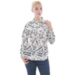 Embrace The Magic Inspirational Phrase Pattern Women s Long Sleeve Pocket Shirt