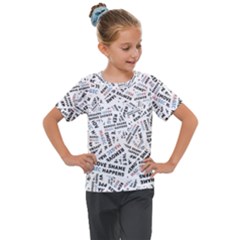 Kids  Mesh Piece T-Shirt 