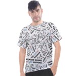 Embrace The Magic Inspirational Phrase Pattern Men s Sport Top