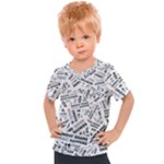 Embrace The Magic Inspirational Phrase Pattern Kids  Sports T-Shirt