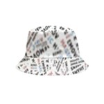 Embrace The Magic Inspirational Phrase Pattern Bucket Hat (Kids)