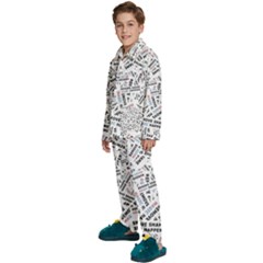 Kids  Long Sleeve Velvet Pajamas Set 