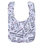 Embrace The Magic Inspirational Phrase Pattern Baby Bib