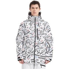 Men s Multi Pockets Zip Ski and Snowboard Waterproof Breathable Jacket 