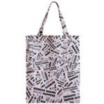 Embrace The Magic Inspirational Phrase Pattern Zipper Classic Tote Bag