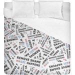 Embrace The Magic Inspirational Phrase Pattern Duvet Cover (King Size)