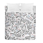 Embrace The Magic Inspirational Phrase Pattern Duvet Cover Double Side (Full/ Double Size)