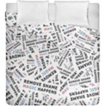 Embrace The Magic Inspirational Phrase Pattern Duvet Cover Double Side (King Size)