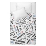 Embrace The Magic Inspirational Phrase Pattern Duvet Cover Double Side (Single Size)