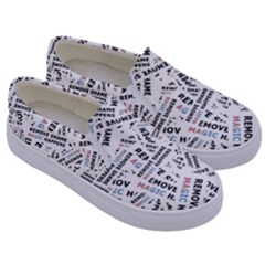 Kids  Canvas Slip Ons 