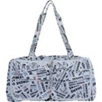 Embrace The Magic Inspirational Phrase Pattern Multi Function Bag