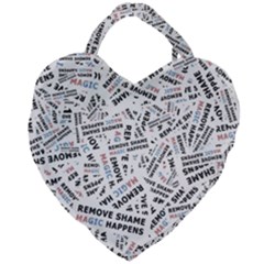 Giant Heart Shaped Tote 