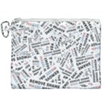 Embrace The Magic Inspirational Phrase Pattern Canvas Cosmetic Bag (XXL)