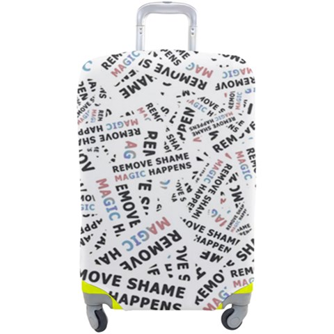 Embrace The Magic Inspirational Phrase Pattern Luggage Cover (Large) from ArtsNow.com