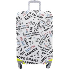 Embrace The Magic Inspirational Phrase Pattern Luggage Cover (Large) from ArtsNow.com