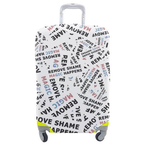 Embrace The Magic Inspirational Phrase Pattern Luggage Cover (Medium) from ArtsNow.com