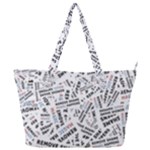 Embrace The Magic Inspirational Phrase Pattern Full Print Shoulder Bag