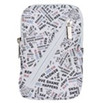 Embrace The Magic Inspirational Phrase Pattern Belt Pouch Bag (Small)