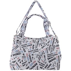 Double Compartment Shoulder Bag 