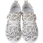 Embrace The Magic Inspirational Phrase Pattern Men s Velcro Strap Shoes