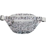 Embrace The Magic Inspirational Phrase Pattern Fanny Pack