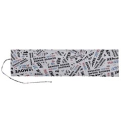 Embrace The Magic Inspirational Phrase Pattern Roll Up Canvas Pencil Holder (L) from ArtsNow.com