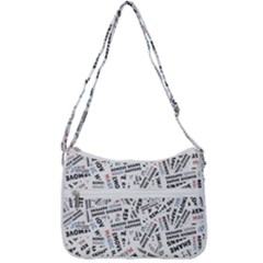 Zip Up Shoulder Bag 