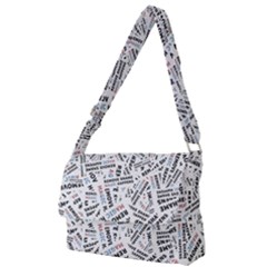 Full Print Messenger Bag (L) 