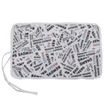 Embrace The Magic Inspirational Phrase Pattern Pen Storage Case (L)