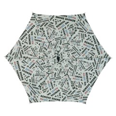 Embrace The Magic Inspirational Phrase Pattern Automatic Folding Umbrella with Case (Small) from ArtsNow.com