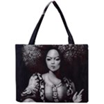 Vintage afro style doll illustration (IA&Human) Mini Tote Bag