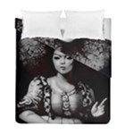 Vintage afro style doll illustration (IA&Human) Duvet Cover Double Side (Full/ Double Size)