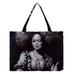 Vintage afro style doll illustration (IA&Human) Medium Tote Bag