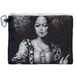 Vintage afro style doll illustration (IA&Human) Canvas Cosmetic Bag (XXL)