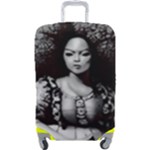 Vintage afro style doll illustration (IA&Human) Luggage Cover (Large)