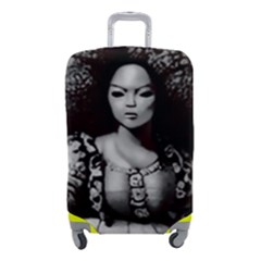 Vintage afro style doll illustration (IA&Human) Luggage Cover (Small) from ArtsNow.com