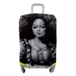 Vintage afro style doll illustration (IA&Human) Luggage Cover (Small)