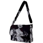 Vintage afro style doll illustration (IA&Human) Full Print Messenger Bag (S)