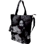 Vintage afro style doll illustration (IA&Human) Shoulder Tote Bag