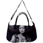 Vintage afro style doll illustration (IA&Human) Removable Strap Handbag