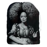 Vintage afro style doll illustration (IA&Human) Drawstring Pouch (3XL)