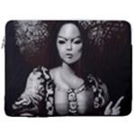 Vintage afro style doll illustration (IA&Human) 17  Vertical Laptop Sleeve Case With Pocket