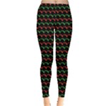 Geometric Abstract Pattern Line Everyday Leggings 