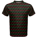 Geometric Abstract Pattern Line Men s Cotton T-Shirt