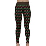 Geometric Abstract Pattern Line Classic Yoga Leggings