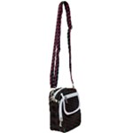 Geometric Abstract Pattern Line Shoulder Strap Belt Bag