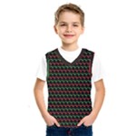 Geometric Abstract Pattern Line Kids  Basketball Tank Top