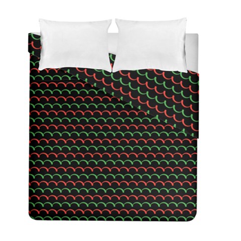 Geometric Abstract Pattern Line Duvet Cover Double Side (Full/ Double Size) from ArtsNow.com