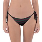 Geometric Abstract Pattern Line Reversible Bikini Bottoms